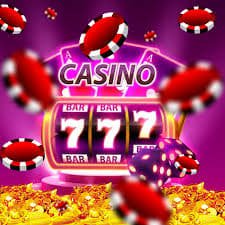 Tampilan mesin slot modern dengan animasi warna-warni yang menarik